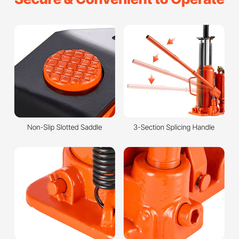 VEVOR пневматический гидравлический домкрат 12 тонн, ручной ручной насос машина для ремонта автомобилей