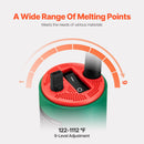 VEVOR Karstā Gaisa Līmēšanas Rīks 1600W PVC TPO Vinila Siltuma Pistole un 5 Piederumi