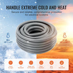 Flexible liquid-resistant non-metallic PVC hose Ø 12,7 mm, 30,5 m