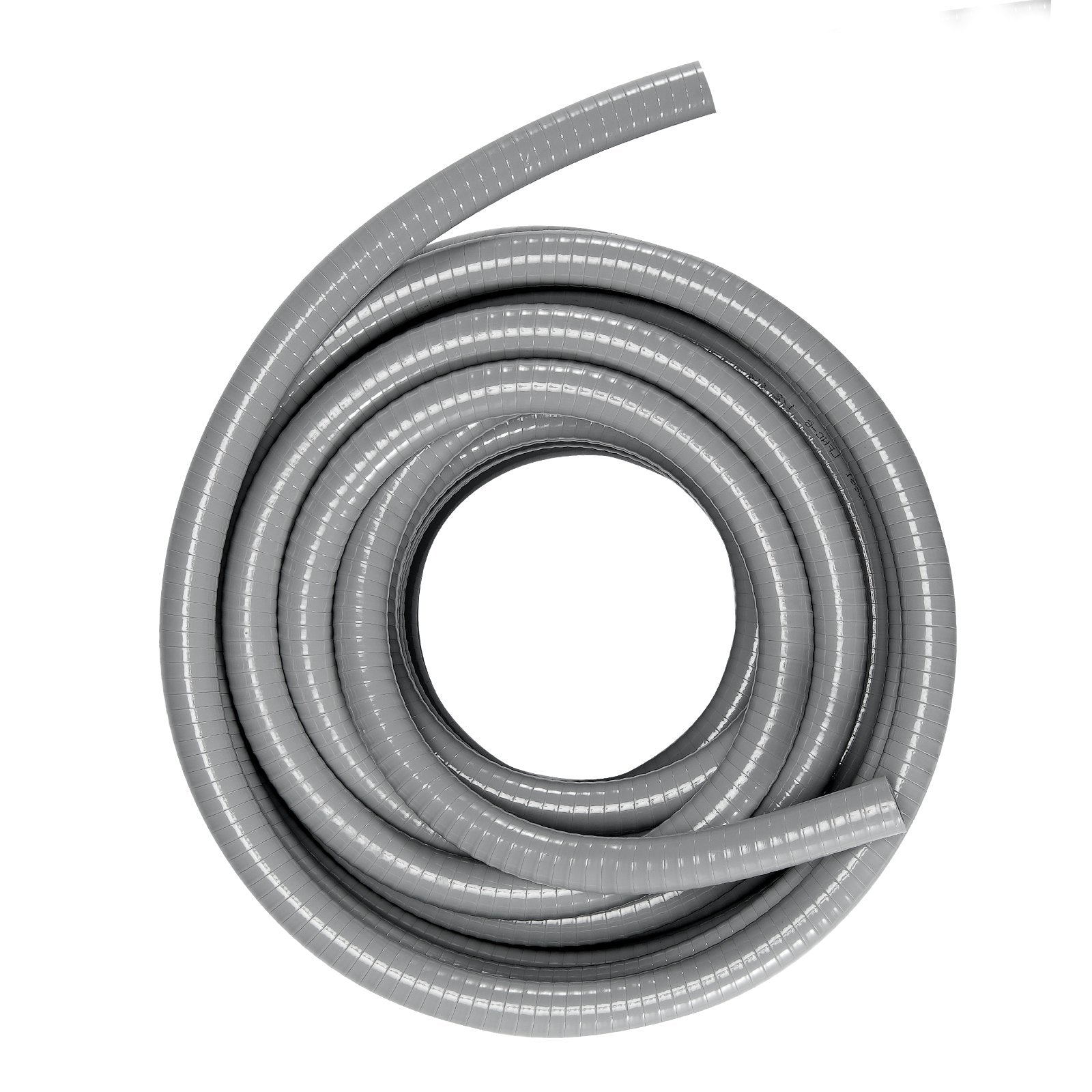 25 mm elastīga šķidrumnecaurlaidīga PVC caurule, 30,48 m, nemetāliska, IP65
