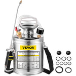 Nerūsējošā tērauda smidzinātājs 4 l mājsaimniecībai, dārzam un grīdu tīrīšanai, piemērots rūpniecībai, lauksaimniecībai, tirdzniecībai, medicīnai un citām nozarēm