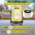 Available in 10 days! VEVOR Wet and Dry Vacuum Cleaner - 20 litres, 1.5 kW 4-in-1 Portable Vacuum Cleaner with Blow and Spray Functions, Remote Control, HEPA and Pump Filtration - Ideal for Home and Car Cleaning