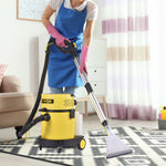 Available in 10 days! VEVOR Wet and Dry Vacuum Cleaner - 20 litres, 1.5 kW 4-in-1 Portable Vacuum Cleaner with Blow and Spray Functions, Remote Control, HEPA and Pump Filtration - Ideal for Home and Car Cleaning