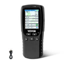 VEVOR 8-in-1 gaisa kvalitātes monitors ar PM1.0 / PM2.5 / PM10 daļiņu skaitītāju, formaldehīda, TVOC, temperatūras un mitruma mērīšanu, AQI mērītājs lietošanai telpās un ārā ar trauksmes sliekšņiem