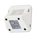 VEVOR mini gaisa kvalitātes monitors 8-vienā, profesionāls PM2.5/PM10/PM1.0 daļiņu skaitītājs, formaldehīda, temperatūras, mitruma, TVOC un AQI mērītājs ar brīdinājuma sliekšņiem, piemērots telpām un ārtelpām