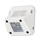 VEVOR 8-in-1 Mini Air Quality Monitor, Professional PM2.5/PM10/PM1.0 Particle Counter, Formaldehyde, Temperature, Humidity, TVOC, and AQI Monitor with Alert Thresholds, Suitable for Indoor and Outdoor Use