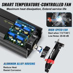 VEVOR puhta siinuslaine muundur 3000W DC24V kuni AC230V, inverter LCD ekraanil