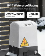 VEVOR Automātiskais bīdāmo vārtu atvērējs 550 W, elektrisks motors vārtiem līdz 25 m un 1500 kg, neilona zobratu sliede, infrasarkanais sensors un 2 tālvadības pultis, piebraucamo vārtu atvēršanas sistēma