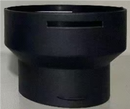 Savienojuma stiprinājums priekš 75mm uz 60mm atveres,melns(Vevor dīzeļa sildītajiem)