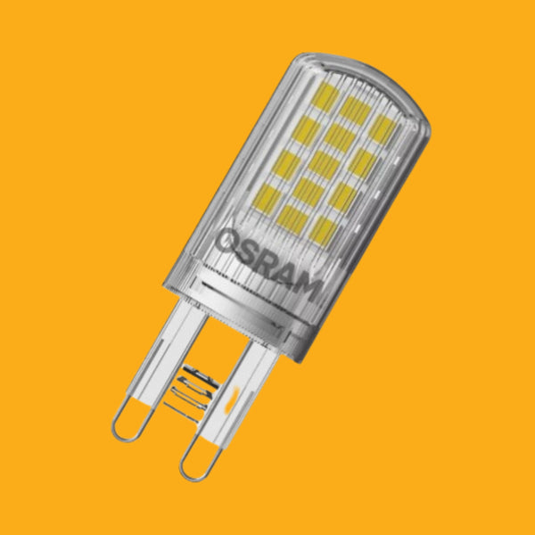 G9 4.2W(470Lm) OSRAM LED-lambi, IP20, soe valge valgus 2700K