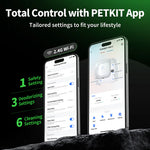 Iepriekšpasūtišana 20. oktobris Automātiskā pašattīrošā kaķu tualete Purobot Max 3 Premium ar lietotnes vadību, 7 L atkritumu tvertni un OdorVoid smaku kontroles sistēmu