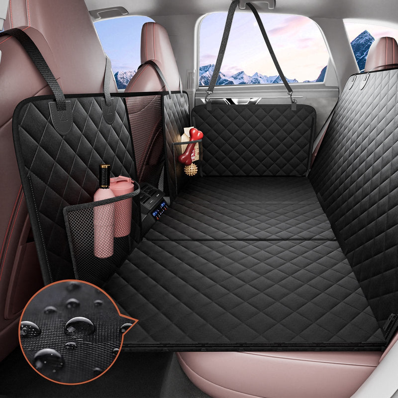 VEVOR Ūdensnecaurlaidīgs suņu sēdekļa pārvalks 1320 x 630 mm, 600D, automašīnām