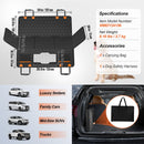 VEVOR Ūdensnecaurlaidīgs suņu auto aizmugurējā sēdekļa pārvalks 1372 x 650 mm, 600D