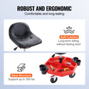 VEVOR Mechanic's swivel chair, 136 kg load capacity, swivel work chair with height adjustment