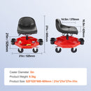 VEVOR Mechanic's swivel chair, 136 kg load capacity, swivel work chair with height adjustment