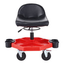 VEVOR Mechanic's swivel chair, 136 kg load capacity, swivel work chair with height adjustment