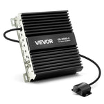 VEVOR monobloka automašīnas pastiprinātājs 800 W RMS, 1 kanāls, D klase, stabils pie 1/2/4 Ω, ar tālvadības subwoofera līmeņa regulatoru, zemo frekvenču filtru, basa pastiprinājumu un fāzes regulēšanu