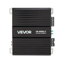 VEVOR monobloka automašīnas pastiprinātājs 800 W RMS, 1 kanāls, D klase, stabils pie 1/2/4 Ω, ar tālvadības subwoofera līmeņa regulatoru, zemo frekvenču filtru, basa pastiprinājumu un fāzes regulēšanu
