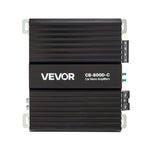 VEVOR monobloka automašīnas pastiprinātājs 800 W RMS, 1 kanāls, D klase, stabils pie 1/2/4 Ω, ar tālvadības subwoofera līmeņa regulatoru, zemo frekvenču filtru, basa pastiprinājumu un fāzes regulēšanu