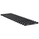 VEVOR 7 t vilkšanas dēļi no TPR materiāla, atgūšanas dēļi apvidus auto, vieglajām automašīnām, pikapiem, SUV un kemperiem, pāris riepu saķeres paliktņu sniegam, smiltīm, dubļiem un irdenam reljefam, ar glabāšanas somām, īsie, melni