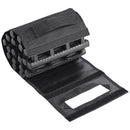 VEVOR 7 t vilkšanas dēļi no TPR materiāla, atgūšanas dēļi apvidus auto, vieglajām automašīnām, pikapiem, SUV un kemperiem, pāris riepu saķeres paliktņu sniegam, smiltīm, dubļiem un irdenam reljefam, ar glabāšanas somām, īsie, melni