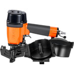VEVOR profesionālā jumta naglu pistole CN45N, 19–45 mm, 15° pneimatiskā ruļļa naglotāja, 4–5 naglas sekundē, darba spiediens 4,8–7,5 bar, bitumena šindeļiem un jumta apšuvumam
