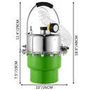 VEVOR pneimatiskais bremžu spiediena atgaisošanas instruments, pārnēsājams bremžu un sajūga atgaisošanas vārstu sistēmas komplekts, bremžu šķidruma nosūcējs darbnīcai un mehāniķiem
