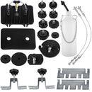 VEVOR pneimatiskais bremžu spiediena atgaisošanas instruments, pārnēsājams bremžu un sajūga atgaisošanas vārstu sistēmas komplekts, bremžu šķidruma nosūcējs darbnīcai un mehāniķiem