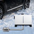 Выхлопной шланг, гибкий шланг для дизельного отопителя из нержавеющей стали 1200 мм с 2 хомутами, комплект принадлежностей для дизельного отопителя, совместим с дизельными отопителями мощностью 2-8 кВт