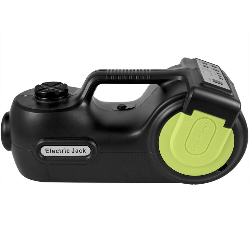 VEVOR elektriline autotõstuk 5 t koos löökvõtme ja LED-valgusega, hüdrauliline, tõstekõrgus 155-530 mm, sobib maasturite, mahtuniversaalide, sõiduautode ja veoautode remondiks.