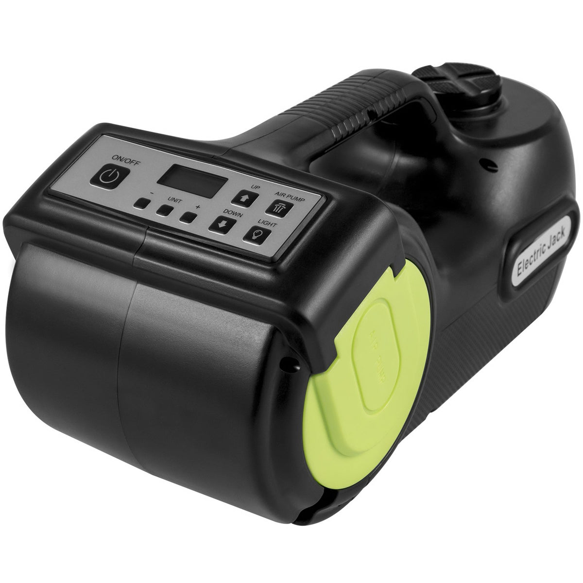 VEVOR elektriskais auto domkrats 5 t ar trieciena atslēgu un LED apgaismojumu, hidraulisks, pacelšanas augstums 155–530 mm, piemērots SUV, MPV, vieglajiem auto un kravas auto remontam