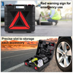 VEVOR elektriskais auto domkrats 5 t ar trieciena atslēgu un LED apgaismojumu, hidraulisks, pacelšanas augstums 155–530 mm, piemērots SUV, MPV, vieglajiem auto un kravas auto remontam