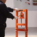 VEVOR 6 tonnu hidrauliskā darbnīcas prese ar presēšanas plāksnēm, H-rāmja galda prese ar statīvu.