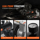 VEVOR vilciena tipa gaisa signāla komplekts ar 4 tauru skaņām, 120 psi gaisa kompresors, gaisa tvertne 3,03 l