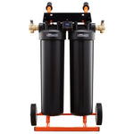VEVOR dejonizēta ūdens sistēma auto mazgāšanai ar 2 x 4 l DI sveķiem, apvada vārstu un TDS mērītāju, pārnēsājams beznosēdumu ūdens filtrs automašīnām, kemperiem un logiem