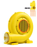 VEVOR piepūšamo atrakciju pūtējs, 0,8 & 1 ZS, 750 W, komerciālai lietošanai
