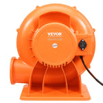 VEVOR ventilators piepūšamām batutu atrakcijām, 900 W jauda, gaisa plūsma 550 m³/h – piemērots piepūšamo konstrukciju ātrai un efektīvai piepildīšanai ar gaisu.