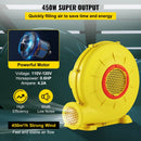 VEVOR 450 W gaisa pūtējs piepūšamām atrakcijām, 0,6 ZS ventilators