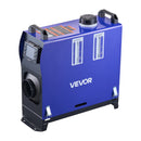 Dīzeļsildītājs 8 kW, DC 12V, pārnēsājams ar tālvadību, LCD ekrānu un 5 L tvertni