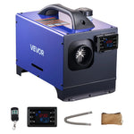 Dīzeļdegvielas gaisa sildītājs 8 kW, DC 12 V, pārnēsājams “All in One” ar tālvadības pulti un LCD displeju, ātra uzsildīšana, zems trokšņa līmenis, 5 L degvielas tvertne automašīnām, kemperiem, furgoniem, traktoriem un kravas automašīnām