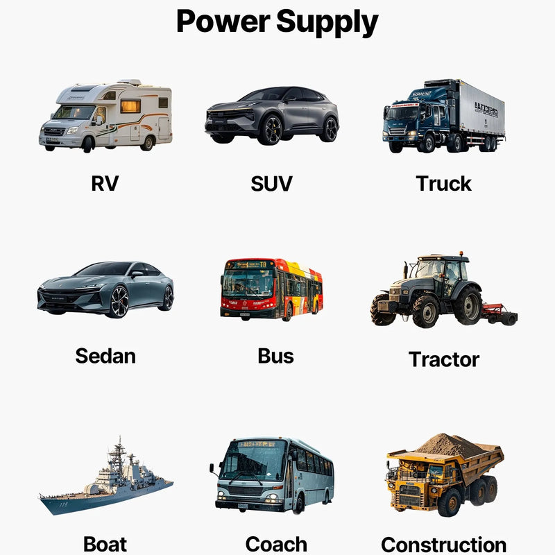 Dīzeļdegvielas sildītājs, 8 kW, DC 12 V, pārnēsājams gaisa sildītājs ar tālvadību un LCD ekrānu, ātra uzsildīšana, zems trokšņa līmenis, 10 l degvielas tvertne, piemērots automašīnām, furgoniem, kemperiem un kravas auto