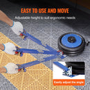 Пневматический домкрат VEVOR, 3 т, тройная конструкция воздушной подушки с 6 стальными трубками, высота подъема до 45 см, быстрый пневматический подъем за 3-5 секунд, подходит для автомобилей, гаражей и ремонтных работ (синий).