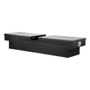 VEVOR kravas automašīnas šķērssija alumīnija instrumentu kaste, 177,8×50,8×33,02 cm ar dimanta faktūru, ūdensizturīga uzglabāšanas kaste ar slēdzeni, atslēgām un sānu rokturiem, melna