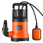 VEVOR iegremdējamais drenāžas sūknis 700 W, plūsma līdz 15 700 l/h, pacelšanas augstums līdz 10 m
