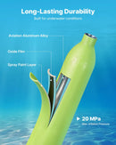 VEVOR mini niršanas balons ar zemūdens masku, 0,5 L pārnēsājams niršanas balons zemūdens elpošanai, atkārtoti lietojams plaušu niršanas cilindrs līdz 10 minūšu niršanai, avārijas glābšanas mazais balons ar sūkni snorkelēšanai