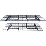 Uzglabāšanas plaukti 2 gab. 183 × 61 cm pie sienas stiprināmi 454 kg, metāla