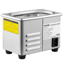 VEVOR 0,8 L ultrahelipuhasti koos digitaalse taimeri ja soojendajaga, 35 W roostevabast terasest seade ehete, klaaside ja muude esemete puhastamiseks - sobib kasutamiseks nii kaubanduses kui ka kodus.