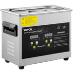 VEVOR 3 l uzlabots ultraskaņas tīrītājs (200 W sildīšana, 120 W ultraskaņa), profesionāla digitāla laboratorijas ultraskaņas detaļu tīrīšanas iekārta ar sildīšanu un taimeri juvelierizstrādājumu, briļļu un detaļu tīrīšanai