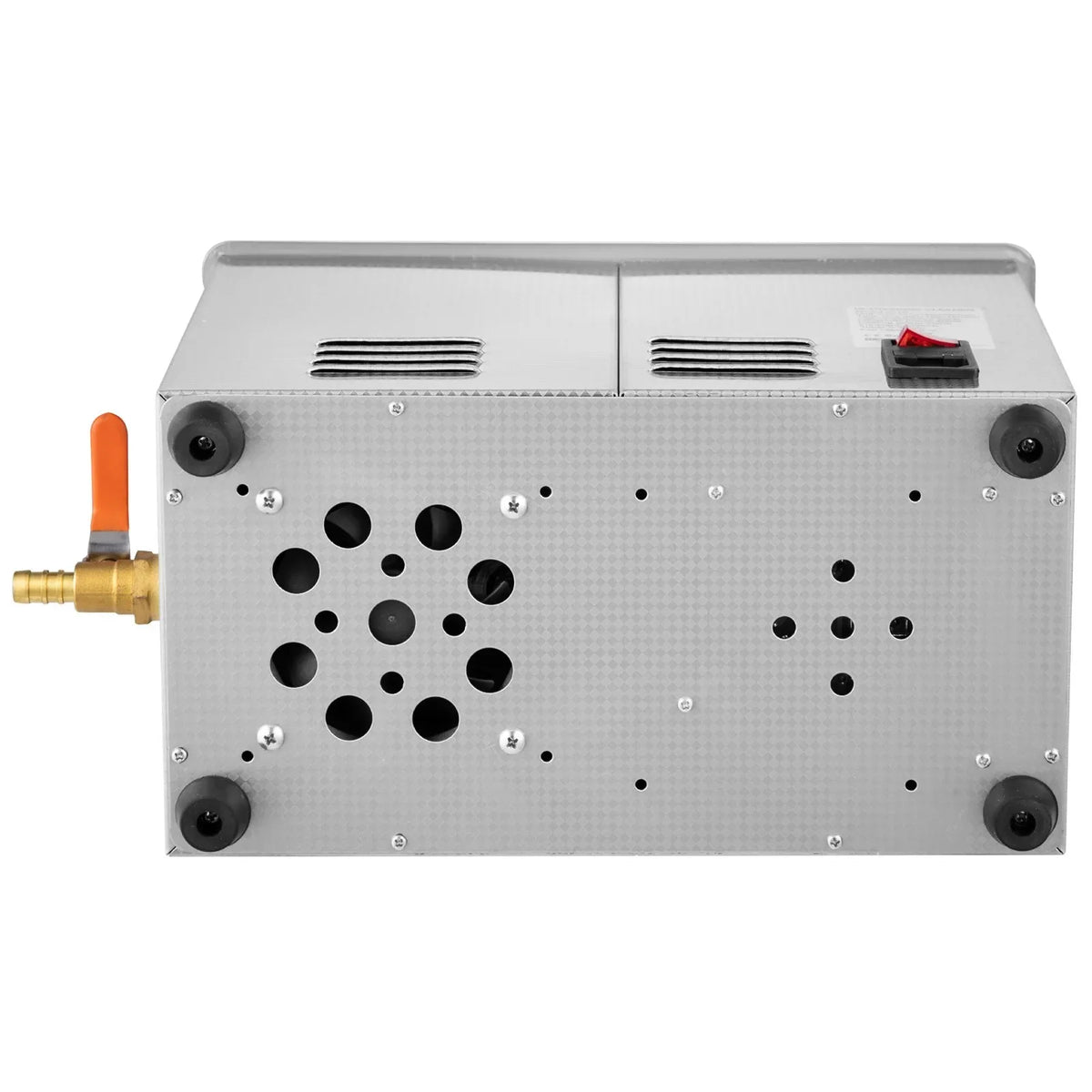 VEVOR 6 l uzlabots ultraskaņas tīrītājs (400 W sildītājs, 180 W ultraskaņa) Profesionāls digitālais laboratorijas ultraskaņas detaļu tīrītājs ar sildīšanas funkciju un taimeri juvelierizstrādājumu, briļļu un instrumentu tīrīšanai.