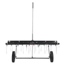 VEVOR piekabināms zāles iztīrītājs, 101,6 cm zāles iztīrītāja grābeklis ATV vai zāles pļāvējam, 20 dakšas